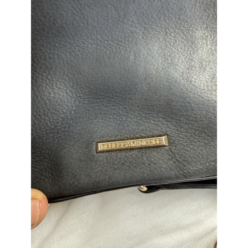 Rebecca Minkoff Avery Women's Black Leather Crossbody Bag - Picture 5 of 8